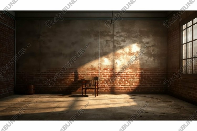 blank empty interior room example image 1