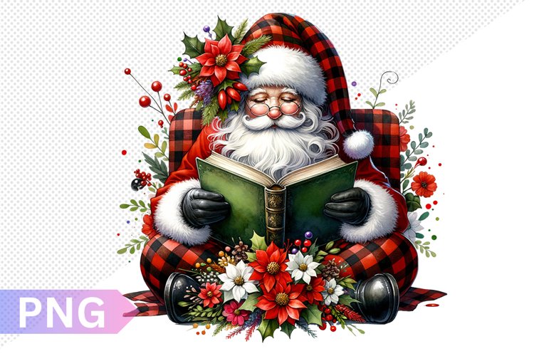 Santa Christmas Clipart Image 9