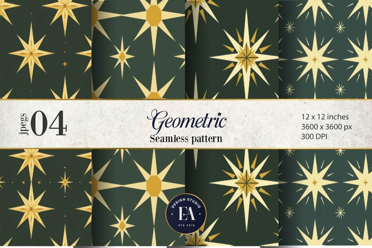 Geometric Seamless Pattern Image 8