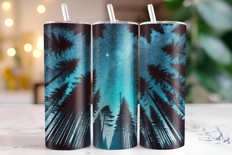 Starry night Tumbler Wrap | Sublimation | Tumblers