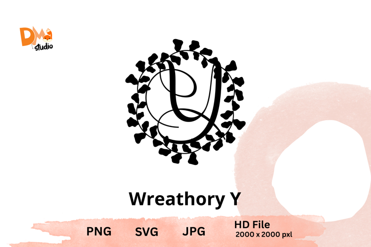 Wreath Monogram SVGs Image 22