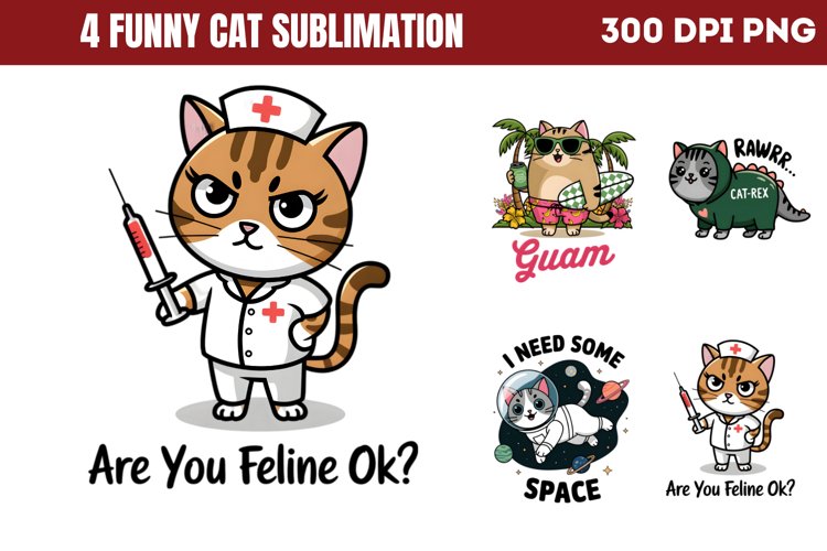 Funny Cat Svg Image 2
