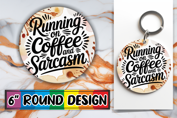 Joyful Ornaments Round Style, Sarcastic Quote