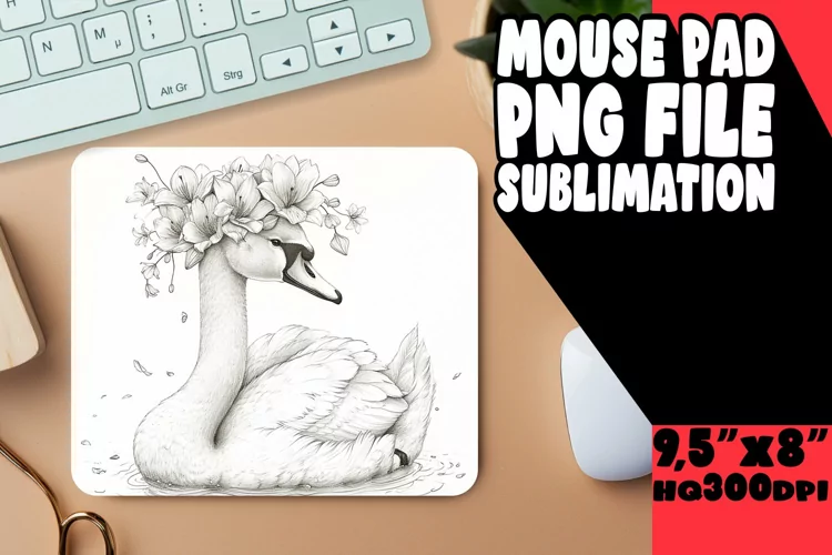 Sublime Springtime Boho Animal Mouse Pads