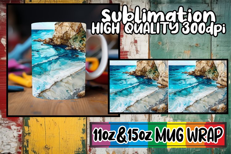 Beach Sublimation Design Image 21
