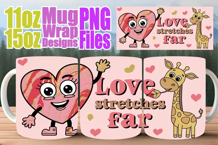 Sweet vibes 11oz 15oz sublimation wrap, Valentines