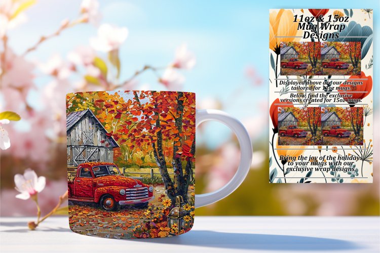 Classic Americana Pickup Mug 11oz 15oz