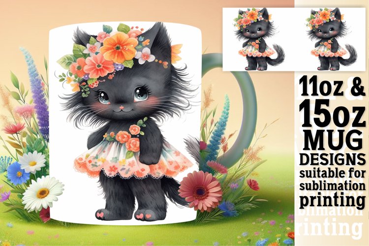 Cat Watercolor Image 13