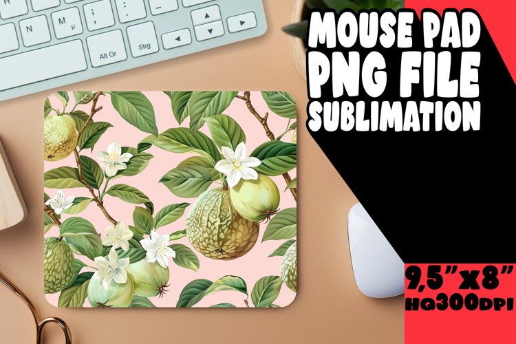 Fresh and Fruity Mouse Pad Designs PNG