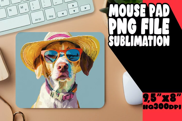 Doggy Wonders Mousepad Design