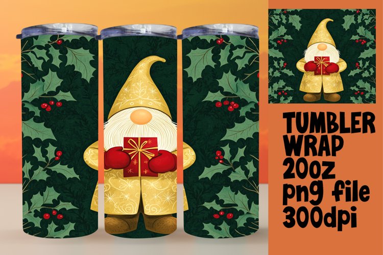 Christmas Tumbler Wrap Image 13