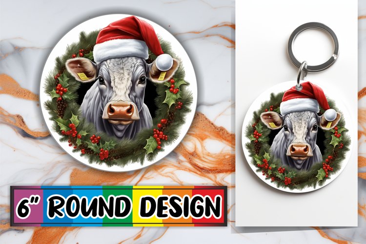 Holiday Season Round Sublime Ornament Circle