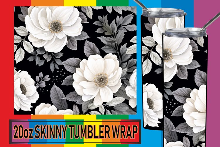 Garden of Delights: Watercolor Tumbler Art