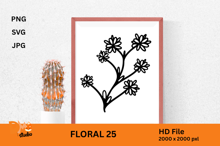 Floral Vector Image 24