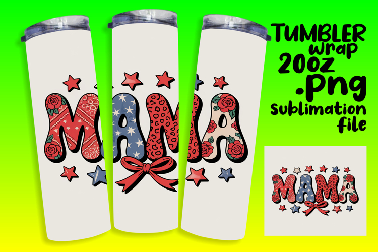 Mama Sublimation Design Image 4