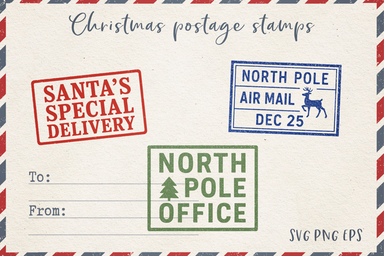 Retro Santa Svg Image 11