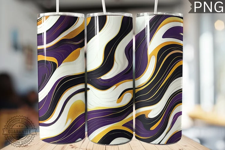 Abstract Pattern Tumbler Warp - High Quality 300 Dpi