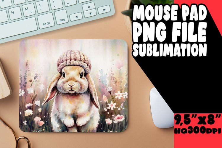 Timeless Mouse Pad Sublimation PNG, Animals