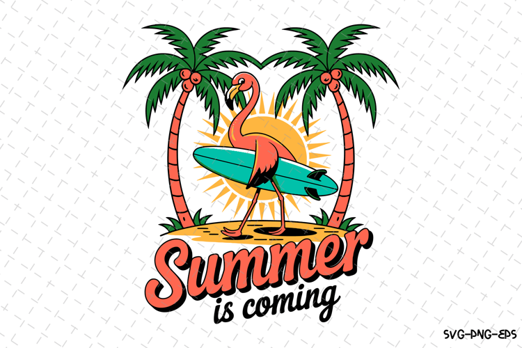 Summer is coming SVG Design | Summer | SVG Cut files