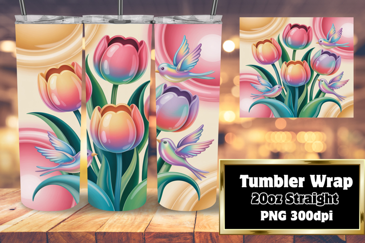 EXCLUSIVE 20oz Tumbler Design , Birds