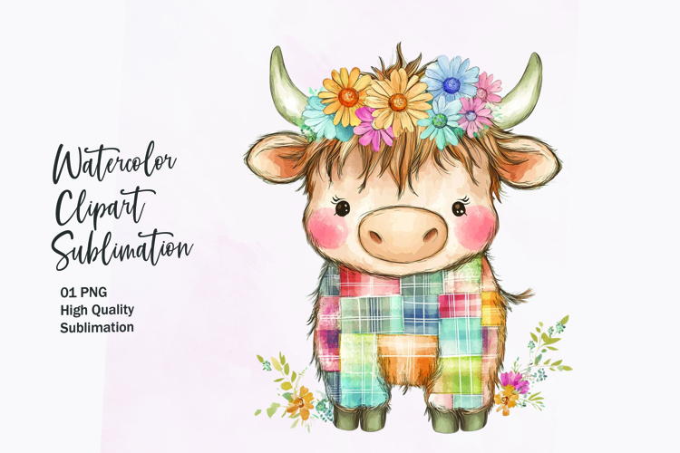 Highland Cow Clipart Image 20