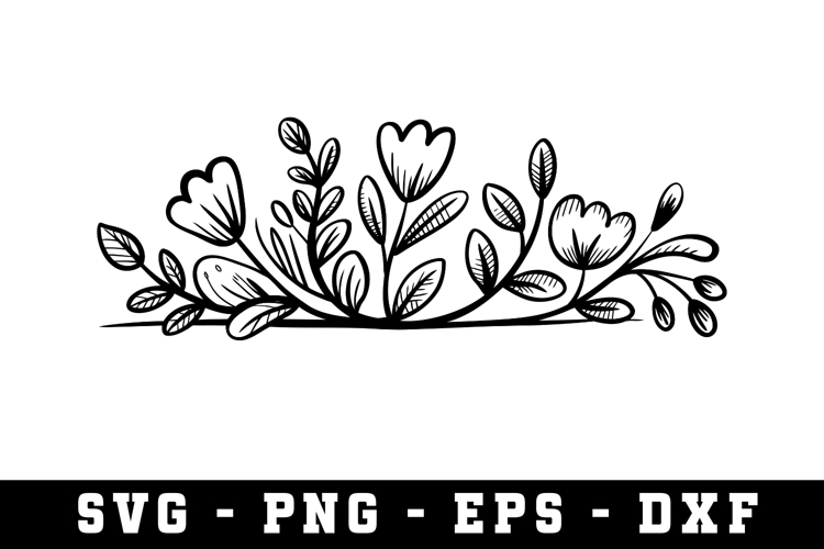 Wildflowers Svg Image 3