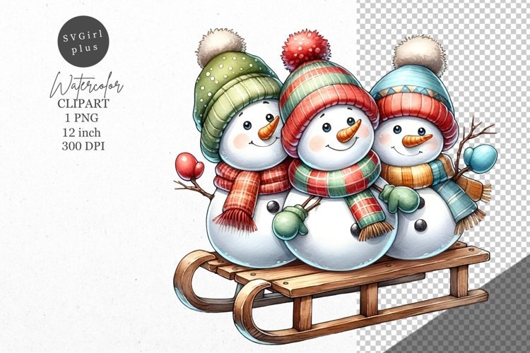 Christmas clipart|Snowman clipart|Christmas sublimation