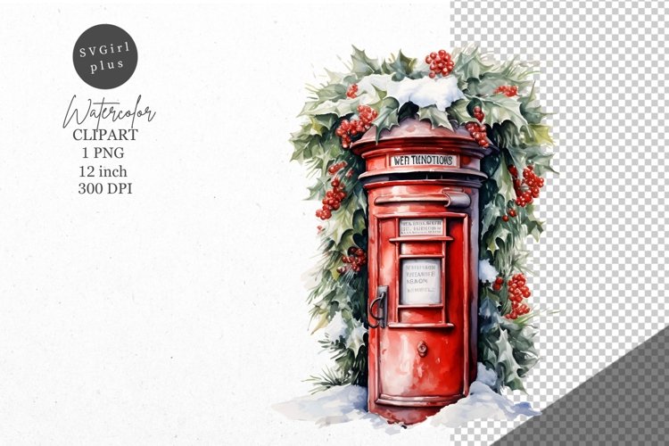 Winter Watercolor Clipart Image 19