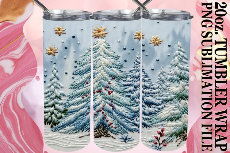 Christmas Tumbler Wrap Image 16