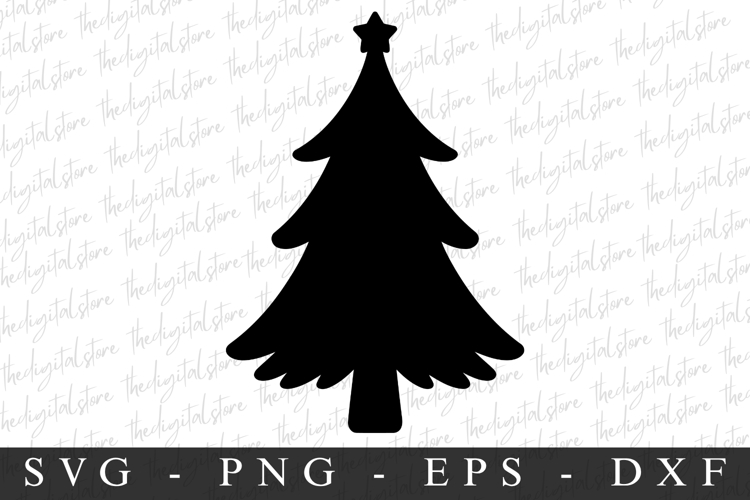 Merry Christmas Tree Svg Image 20