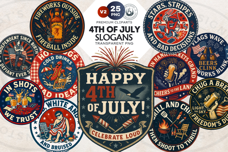 4th Of July Clipart Image 8