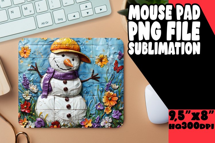 Tropical Frost: Beachy Snowman Edition PNG