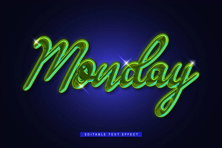 Editable Text Effect for Illustrator. Vector Graphic styles