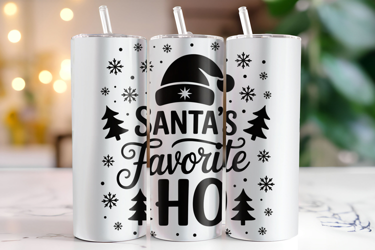 Christmas Tumbler Wrap Image 8