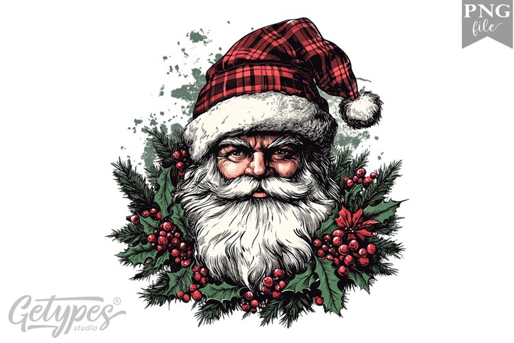 Santa Christmas Clipart Image 20