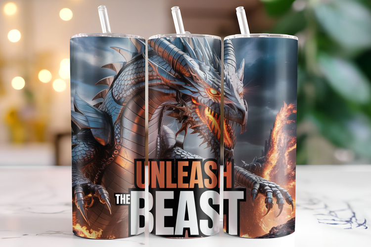 Unleash the beast Tumbler Wrap | Sublimation | Tumblers