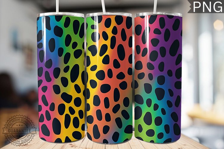Rainbow Tumbler Wrap Image 6