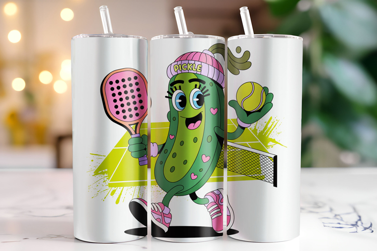 In my Pickleball Era Tumbler Wrap | Sublimation | Tumblers
