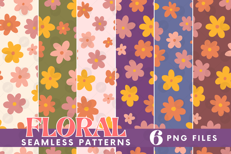 Floral Seamless Pattern Image 3