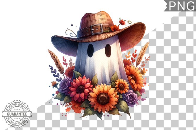 Halloween Ghost Clipart Image 19