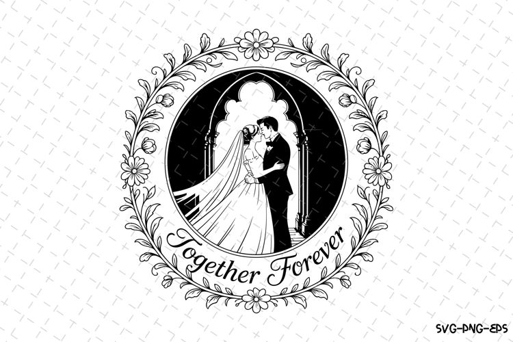 Together forever SVG | SVG Cut files | Cricut