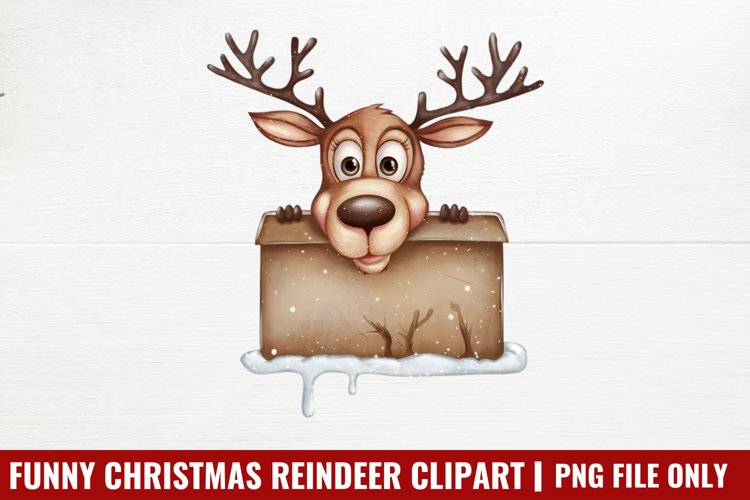 Reindeer Clipart Image 17