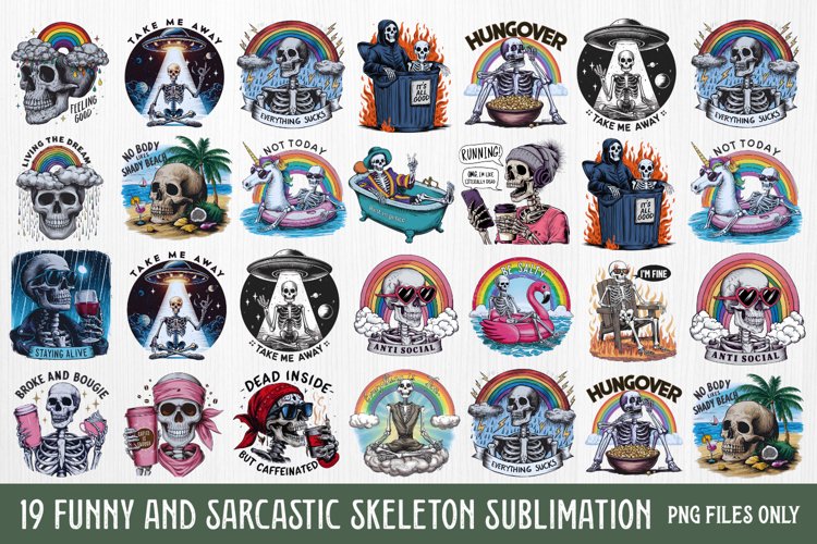 Skeleton Clipart Image 10