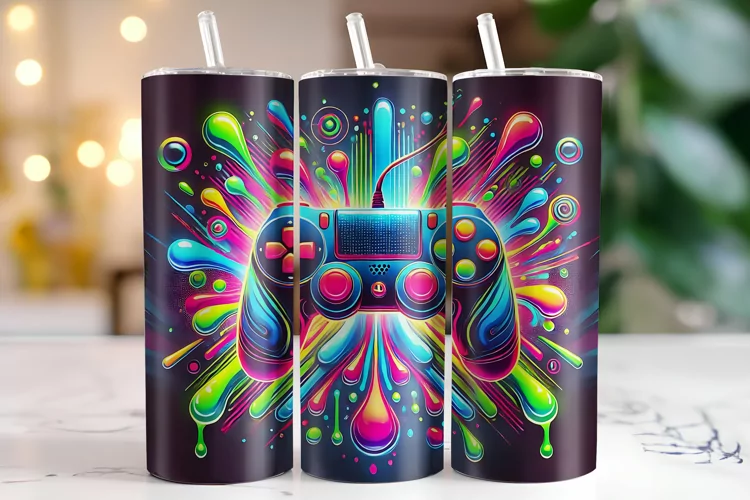 Gaming Tumbler Wrap | Sublimation