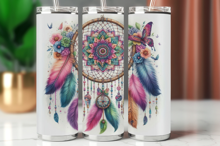 Tumbler Wrap 20 oz - dreamcatcher