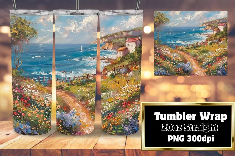 Vibrant Skies Tumbler Wrap 20oz
