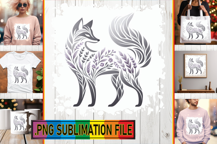 Fun TOTE BAG Ideas PNG, Flower Animals