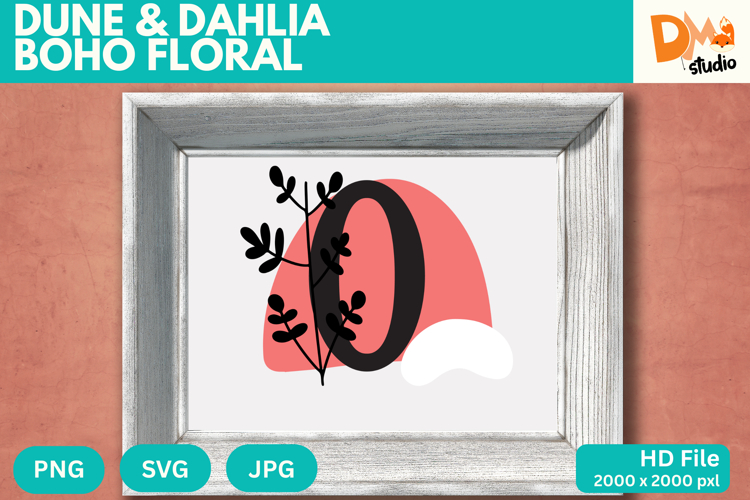 Boho Flower SVGs Image 10