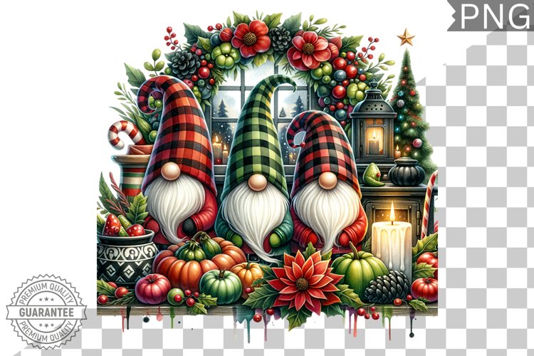 Christmas Gnome Clipart Image 8