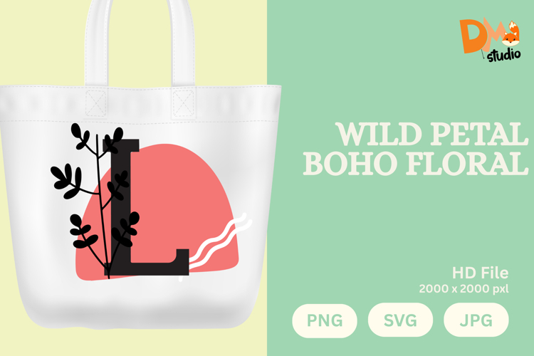 Boho Flower SVGs Image 5